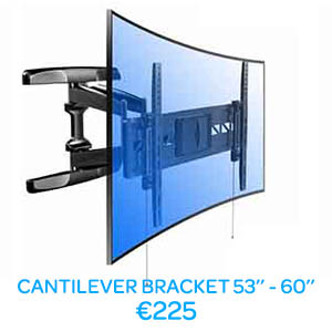 LED TV Mounting Cantilever Brackets Dublin