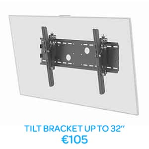 LED TV Mounting Tilt Brackets Dublin