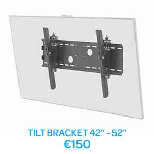 LED TV Mounting Tilt Brackets Dublin